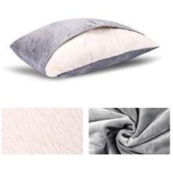 Susupet Pet Dog Bed | Orthopedic Round Cuddle Nest Snuggery Burrow Blanket Pet Bed w/Removable Cover for Dogs & Cats - Available in Multiple Colors & Styles
