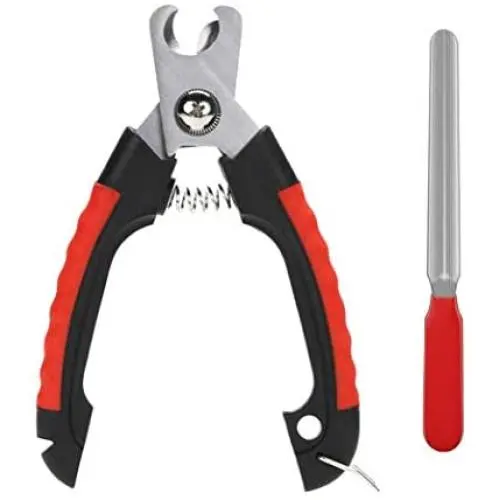 BabyHomder Dog Nail Clippers Trimmer Set Dog Nail Clippers File with Stop Blade and Anti-Slip Handles for Small Medium Sized Breeds BabyHomder Dog Nail Clippers Trimmer Set Dog Nail Clippers File with Stop Blade and Anti-Slip Handles for Small Medium Sized Breeds