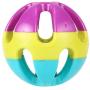 XIHONGSHIR Dog Toys Balls, Dog Toys Squeaky Balls, Plastic Balls, Nontoxic Bite Resistant, Exercise Game Balls, Hollow Toy Balls, 3Pcs, Medium,7.5cm