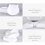 SWEETPET Silicone Measuring Cups for Pet Dog and Cat,3 in 1 Collapsible Sealing Clip for Storage Bag,Pet Food Scoop 1/2 Cup/1 Cup/2 Cup Capacity