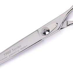 Master Grooming Tools 5900 Series Japanese Stainless Steel Shears — High-Performance Shears for Grooming Dogs - 30-Tooth Thinning Shears