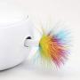 Aopiu 3Pcs Pet Automatic Cat Interactive Toys,Replace Feather Electronic Rotating Toy, Replace Feather