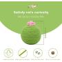 Cat Toy Sisal Cactus Ball Scratching Bell Ball Eco-Friendly Natural Pets Toy Interactive Toy Bite and Wear Durable Resistant