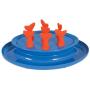 Petmate Jackson Galaxy Go Fish Slow Feeder Puzzle Bowl, Model:31968