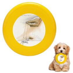 Pet Frisbee Flying Disc Dog Toy - Multifunction Will You Trust Me Cliff Hawley