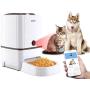 Iseebiz Automatic Pet Feeder 5L Smart Feeder Dog Cat Food Dispenser Voice Recording,Timer Programmable, Portion Control, IR Detect, 8 Meals Per Day for Small and Medium Pet