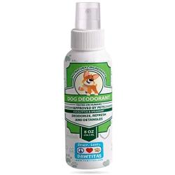 Pawtitas Dog Deodorant Spray a Fresh Perfume with Long Lasting Fragrance on Your Puppy Coat | Perfume for Dogs and Puppies with Essential Oils - 8 oz Dog Cologne.