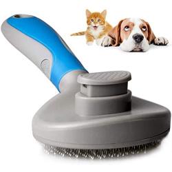 9ABOY Dog Brush and Cat Brush, Pets Grooming Brush for Dog and Cat with Short or Long Hair Removes Undercoat Shedding Mats and Tangled Hair Ideal for Dander Dirt Massages Particle Pet Grooming Comb