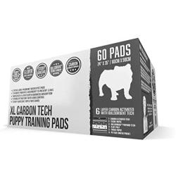 Bulldogology Premium Puppy Training Pee Pads Bundle Kit (Large, 2X 60-Count)