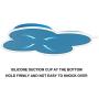 kooktool Dog Slow Feeders, Licking Mat,Fun Alternative, Calming Mat for Anxiety Relief, Ideal for Snacks Yogurt or Peanut Butter, Especially Dry and Wet Separation,Licking Mat and Slow Feederers