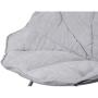 Elegant Home Fashions Pet Bed with Microfiber Cover Cushion, Grey (PET-1003)