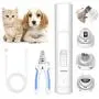Goldnile Dog Nail Grinder,Upgraded Rechargeable Electric Pet Nail File for Paws Grooming Trimming Shaping,2 High Rotation Speed Quiet Nail Trimmer Clippers for Large Medium Small Pet Dogs & Cats Goldnile Dog Nail Grinder,Upgraded Rechargeable Electric Pet Nail File for Paws Grooming Trimming Shaping,2 High Rotation Speed Quiet Nail Trimmer Clippers for Large Medium Small Pet Dogs & Cats