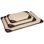 Caldera International Medium Pet Bed with Pet Therapy Gel (Gray) (PB200-G)