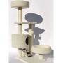 OJBK Kitten Tree Tower Activity Centre with Sisal Scratching Posts, Condo, Dangling Toy, Viewing Platform,Cat Tree Climbing Tower