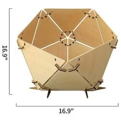 Dr.NONO Cat House for Indoor Cats,Modern Style Pet Cat Furniture,Pet House Condo Apartment
