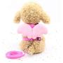 K.T Dog Cat Pet Leash Harness Collar Set with Angel Wings for Small Medium Dogs Pets