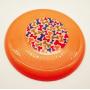 3 Pack Dog Frisbees, Disc Flyer Dog Toy (20cm) - Bright Vibrant Colours - Perfect for Dog Training, Throw (Random Color)