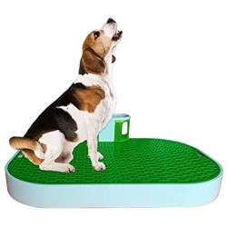 TOPGRADE Smart Pee Pad: Intelligent Indoor Dog Toilet for Peeing Puppies - Attractive, Odor-Free Alternative to Paper Urine Pads