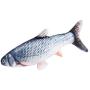 Moving Fish Cat Toy, Realistic Flopping Fish, Wagging Fish Cat Kicker Toys, Plush Interactive Pets Chew Bite Supplies for Cat Exercise, Cat-Fish-Toy-Kitty-Interactive