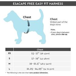 Gooby Dog Harness - Escape Free Easy Fit Patented Step-in Small Dog Harness - Perfect on The Go - No Pull Harness for Small Dogs or Cat Harness for Indoor and Outdoor Use