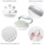 LECONG DELE Cat Grooming Brush Pet Bath Massage Brush Tool for Dogs and Cats with Short or Long Hair - Multi-Angle Adjustable Folding Grip for Shampooing & Deshedding LECONG DELE Cat Grooming Brush Pet Bath Massage Brush Tool for Dogs and Cats with Short or Long Hair - Multi-Angle Adjustable Folding Grip for Shampooing & Deshedding