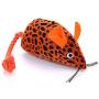 ocijf179 Cat Toy Kitten Plush Simulated Mouse Interaction Cat Toy Bite Resistant Pet Supplies - Green