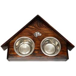 Beagle, Tricolour Beagle, a Dogs Bowl with a Relief from ArtDog