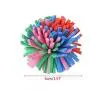 Stock Show 10PCS 1.6'' Funny Colorful EVA Flower Ball Foam Cat Toy Ball Cat Kitten Catch/Chase/Play Ball, Random Color