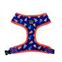 Pet Pooch Boutique Bojangles Pizza Dog Harness, 200 g, Size M, Blue