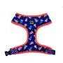 Pet Pooch Boutique Bojangles Pizza Dog Harness, 200 g, Size M, Blue