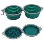 AOII Collapsible Dog Bowl, 2 Pack Collapsible Dog Water Bowls for Cats Dogs, Portable pet Feeding Watering Tray for Outdoor Camping 1000mL/33oz AOII Collapsible Dog Bowl, 2 Pack Collapsible Dog Water Bowls for Cats Dogs, Portable pet Feeding Watering Tray for Outdoor Camping 1000mL/33oz