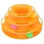 Dongdexiu Pet Supplies Interactive 3 Layers Tower of Tracks Balls Cat Toy (Orange) Pet Toys