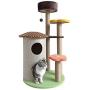 Cat Tree Tower, Cat Condo, Kitten Activity Center, Pet Play House, Sisal Scratching Post, Multi-Level Jump Platform, Tall Perches