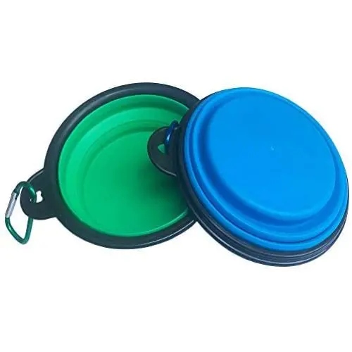 leqingchun Portable Travel Bowl Silicone pet Bowl, Collapsible Dog Bowl, cat Bowl Water Supply Travel Bowl leqingchun Portable Travel Bowl Silicone pet Bowl, Collapsible Dog Bowl, cat Bowl Water Supply Travel Bowl