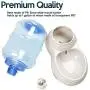 Zone Tech Self-Dispensing Pet Waterer - Premium Quality Durable Self-Dispensing Gravity 3.7 Liters Pet Waterer
