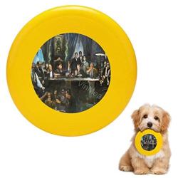 Pet Frisbee Flying Disc Dog Toy - Multifunction Fallen Last Supper Bad Guys Ylli Haruni