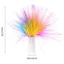 Aopiu 3Pcs Pet Automatic Cat Interactive Toys,Replace Feather Electronic Rotating Toy, Replace Feather