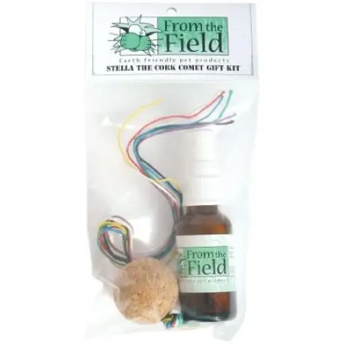 From The Field Stella the Cork Comet Cat Toy Gift Kit