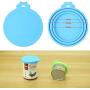 PetBonus Silicone Pet Can Covers, Dog Cat Food Can lids, Fit Multiple Sizes, BPA Free Dishwasher Safe
