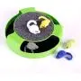 homewinner Interactive Cat Toys, Kitten Toy with 4 Running Mice and Scratching Pad, Catch The Mouse, Anti-Slip Mice Scratcher Disc Gift for Indoor Cats