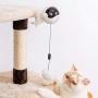 ocijf179 Electronic Cat Toy Electrical Automatic Lifting Cats Ball Kitten Teaser Interactive Toys Pet Supply - Pink