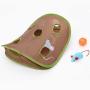 Pet Toys Great Funny Cat Toy Mouse Hole Stick with Bells Grasping Interactive Mouse Hunt Cat Toys