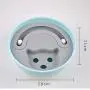 ZHAS Cat Food Bowl,Pet Interaction, Puzzle, stuffy Toy, Tumbler, bite-Resistant bowlblue_25x25x3cm ZHAS Cat Food Bowl,Pet Interaction, Puzzle, stuffy Toy, Tumbler, bite-Resistant bowlblue_25x25x3cm