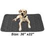 RBSC Home Waterproof Dog Bed Cover Non Slip Large Furniture Protector Sofa Cover Reusable Incontinence Bed Underpads for Pets, Dog, Cat, Kids Including 1 Brush