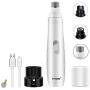 Peteme Dog Nail Clippers,2-Speed Dog Nail Grinder Electric Pet Nail Trimmer Portable and Rechargeable Painless Paw Grooming for Small Medium Large Dogs & Cats