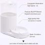 Lulu Home Automatic Pet Water Dispenser and 4 Pack Filters, Automatic Pet Waterer with Filter, 84Oz/2.5L