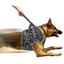 Heywean No Pull Dog Harness for Outdoor Walking Adjustable Pet Vest Harness with Easy Control Handle Prevent Dogs from Bursting (L, Grey)