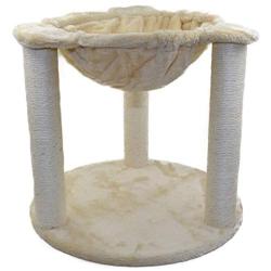 Big Adult Cat Tree Condo Furniture Kitten Activity Tower Pet Kitty Play House with Sisal-Covered Scratching Posts and Perches Hammock