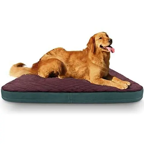 JoicyCo Dog Bed Large Crate Pad Mat Orthopedic Pet Sleeping Beds 31.5/39/47 Inch Washable Non Slip Cushion Mattress with Removable Cover JoicyCo Dog Bed Large Crate Pad Mat Orthopedic Pet Sleeping Beds 31.5/39/47 Inch Washable Non Slip Cushion Mattress with Removable Cover