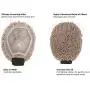 The Original Dirty Dog Grooming Mitt is Two Tools in One with Ultra Absorbent Microfiber to Quick Dry Wetness or Slobber and Flexible Silicone Brush to Massage and Detangle Fur